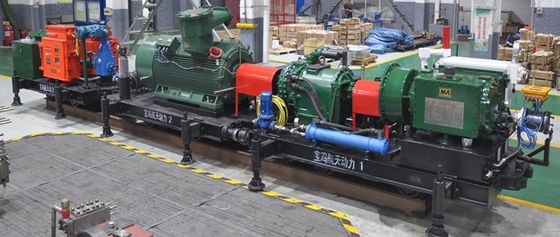 Mine de charbon efficace rompant la pompe, pompe à mouvement alternatif horizontale triple