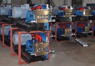 Rendement élevé actionné par moteur électrique de pompe à mouvement alternatif pour la canalisation de ville